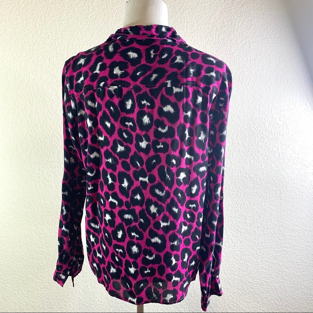 MICHAEL Michael Kors Leopard Print Shirt - Picture 8 of 8